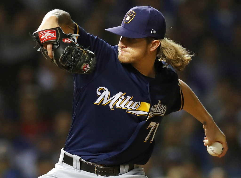 Brewers Cubs Baseball - Game 1
